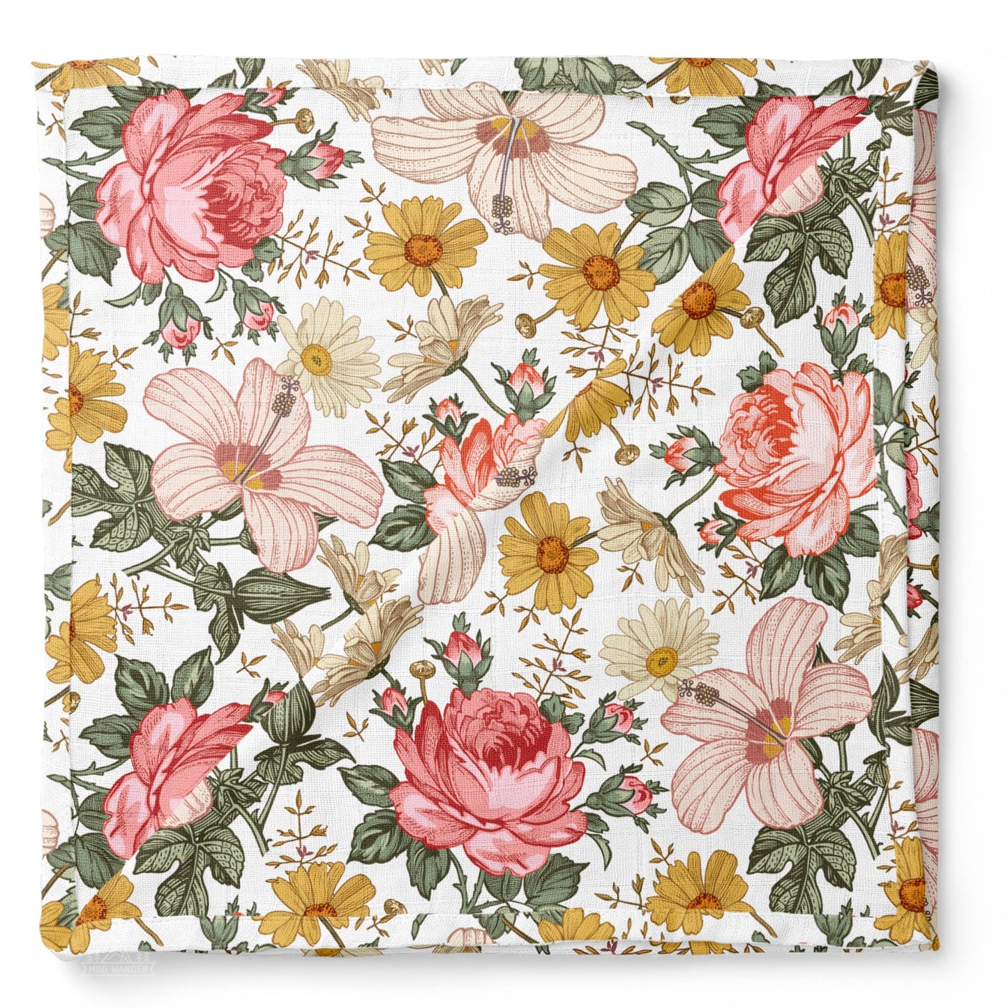 Garden Floral Swaddle