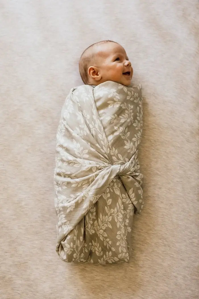 Leafy Sprig Swaddle