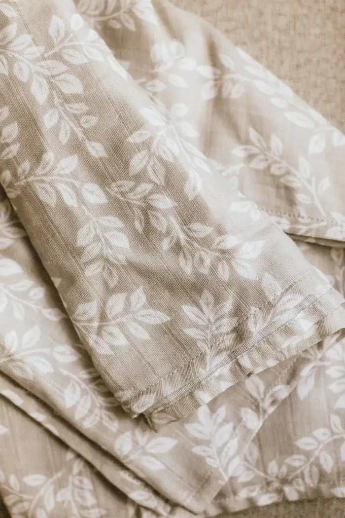 Leafy Sprig Swaddle
