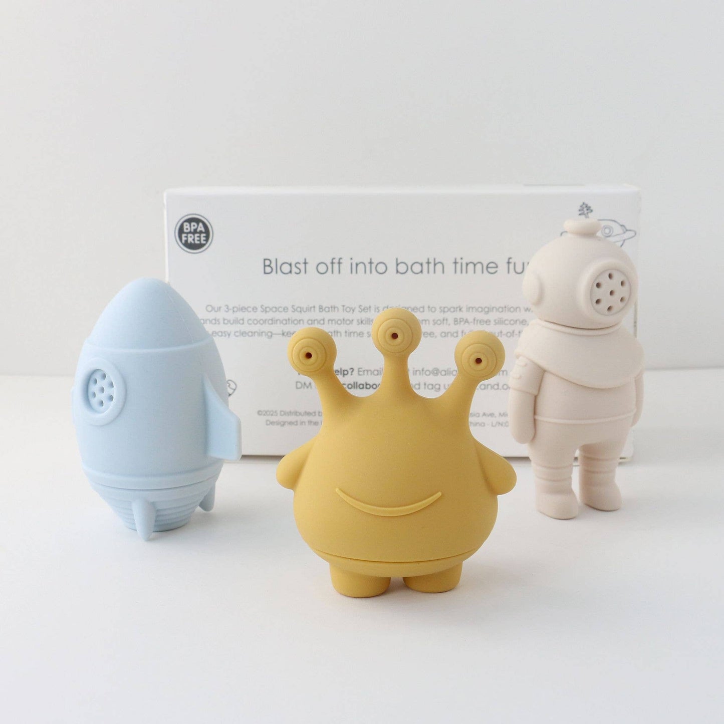 Space Bath Toy Set