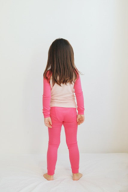 Hot Pink & Pink Pajamas
