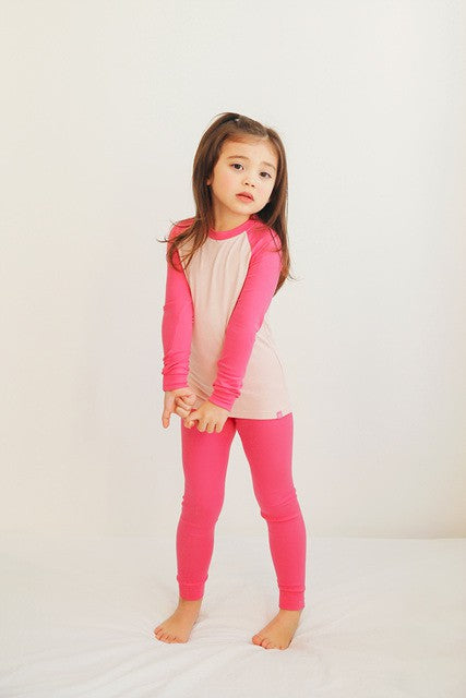 Hot Pink & Pink Pajamas