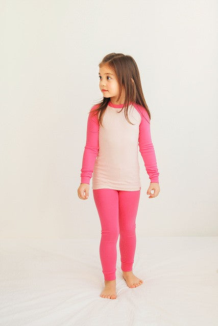 Hot Pink & Pink Pajamas
