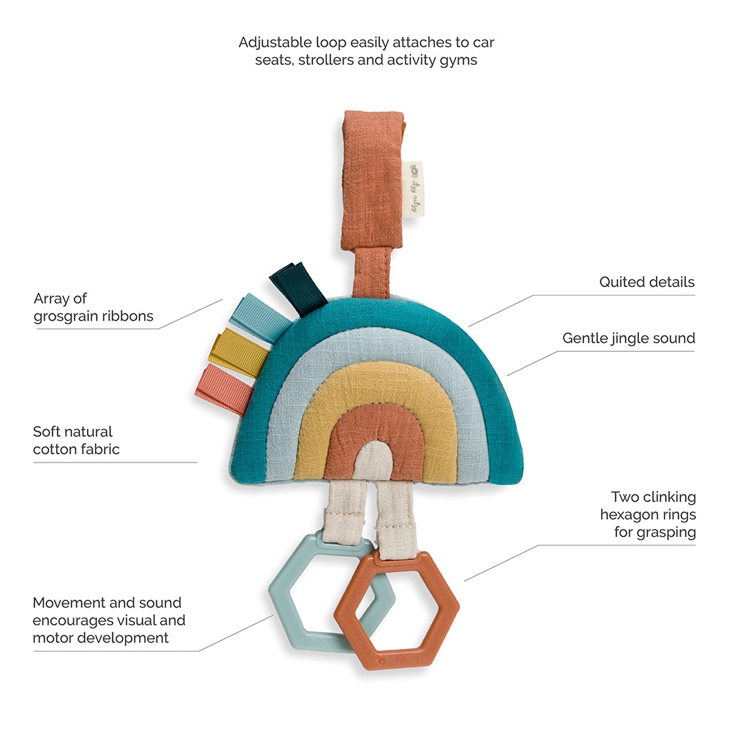 Bitzy Bespoke Ritzy Jingle™ Attachable Travel Toy