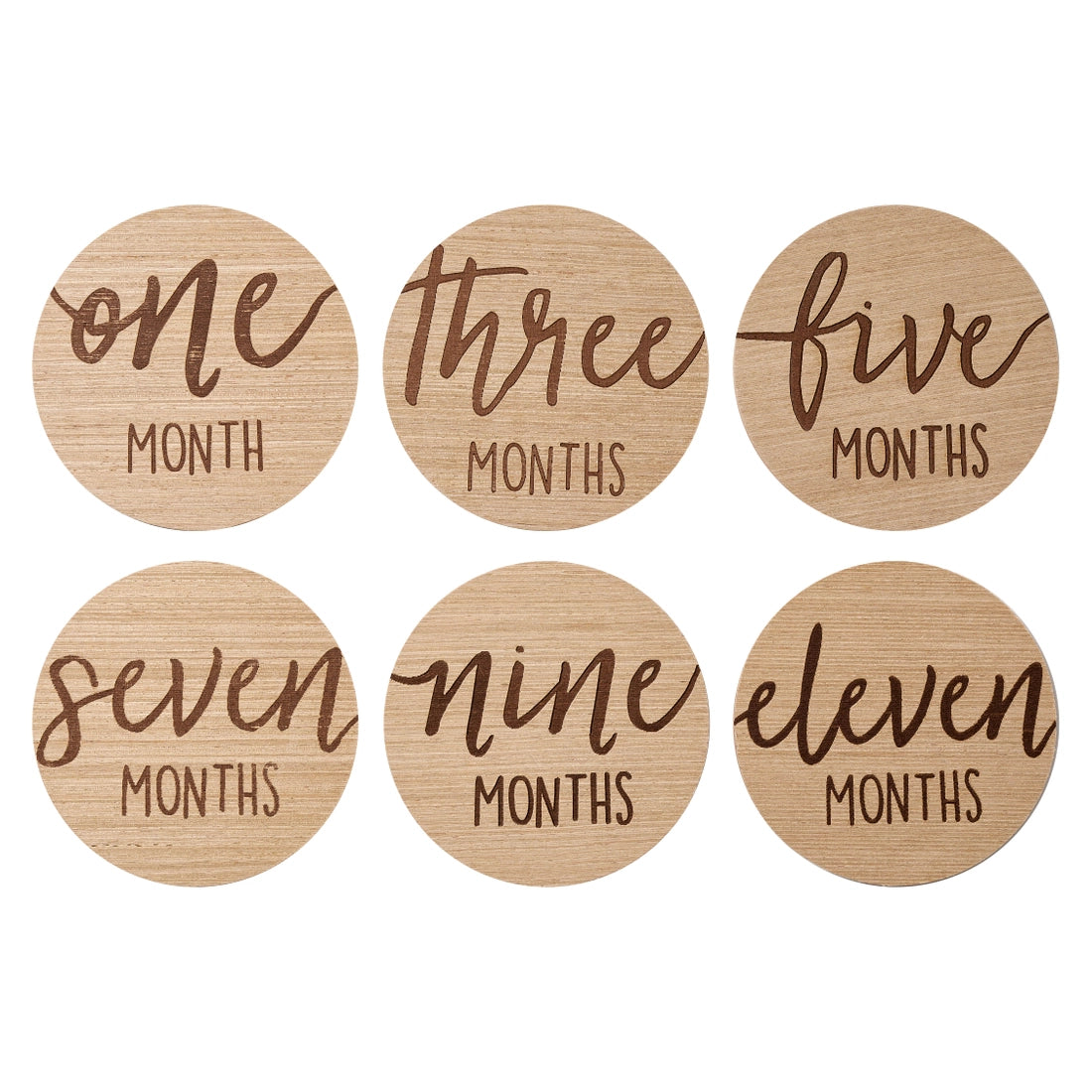 Baby Wooden Milestone Markers