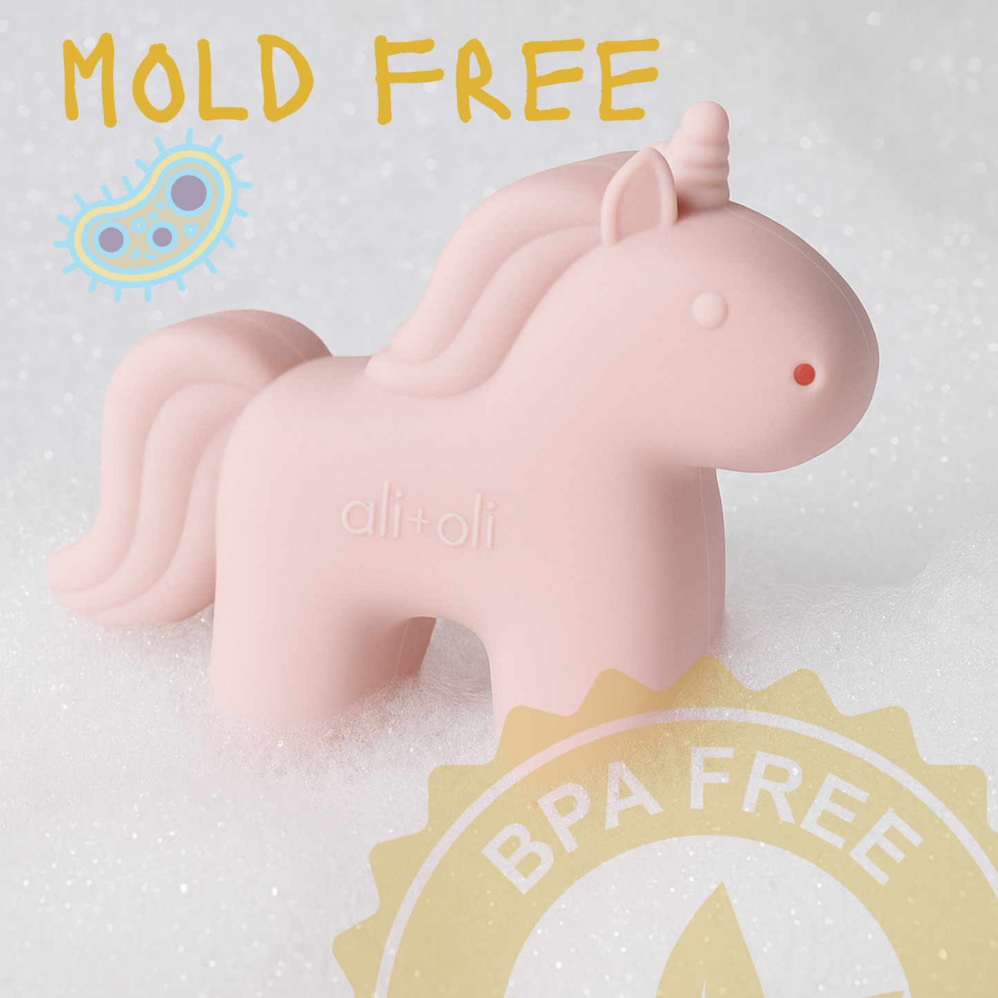 Unicorn Bath Toy Set