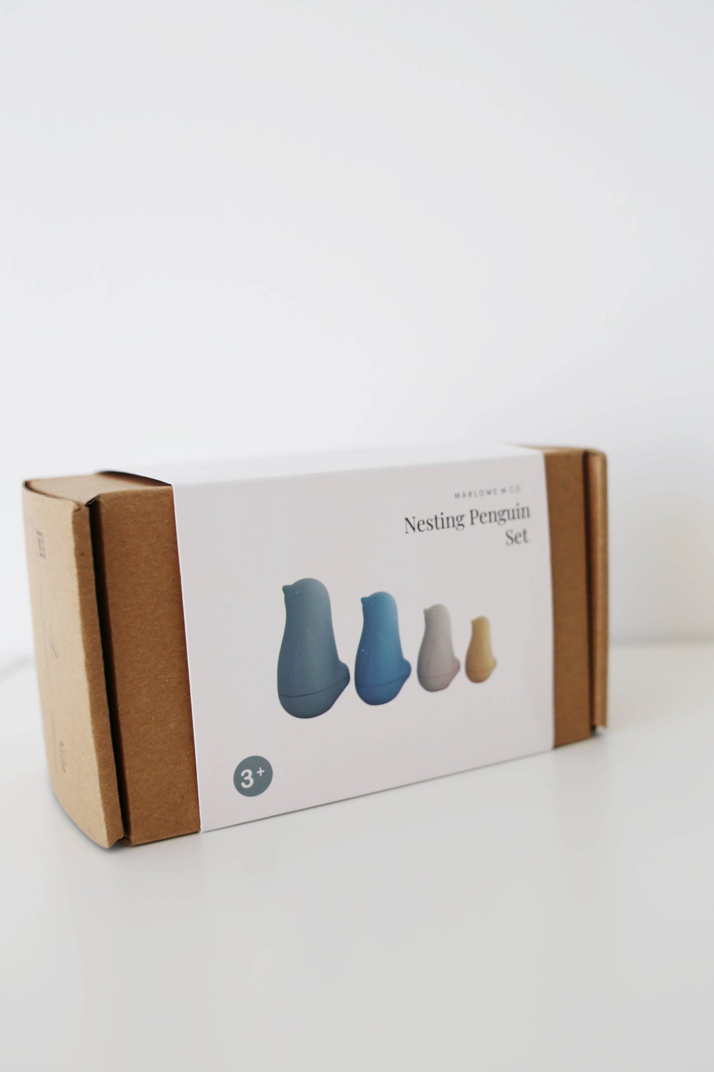 Sea Blue Multi Mix Nesting Penguin Set
