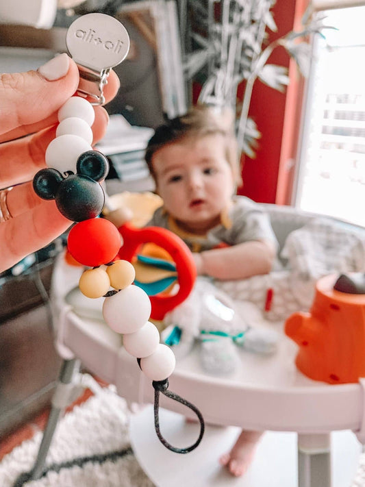 Pacifier Clip (Mouse) by Ali+Oli
