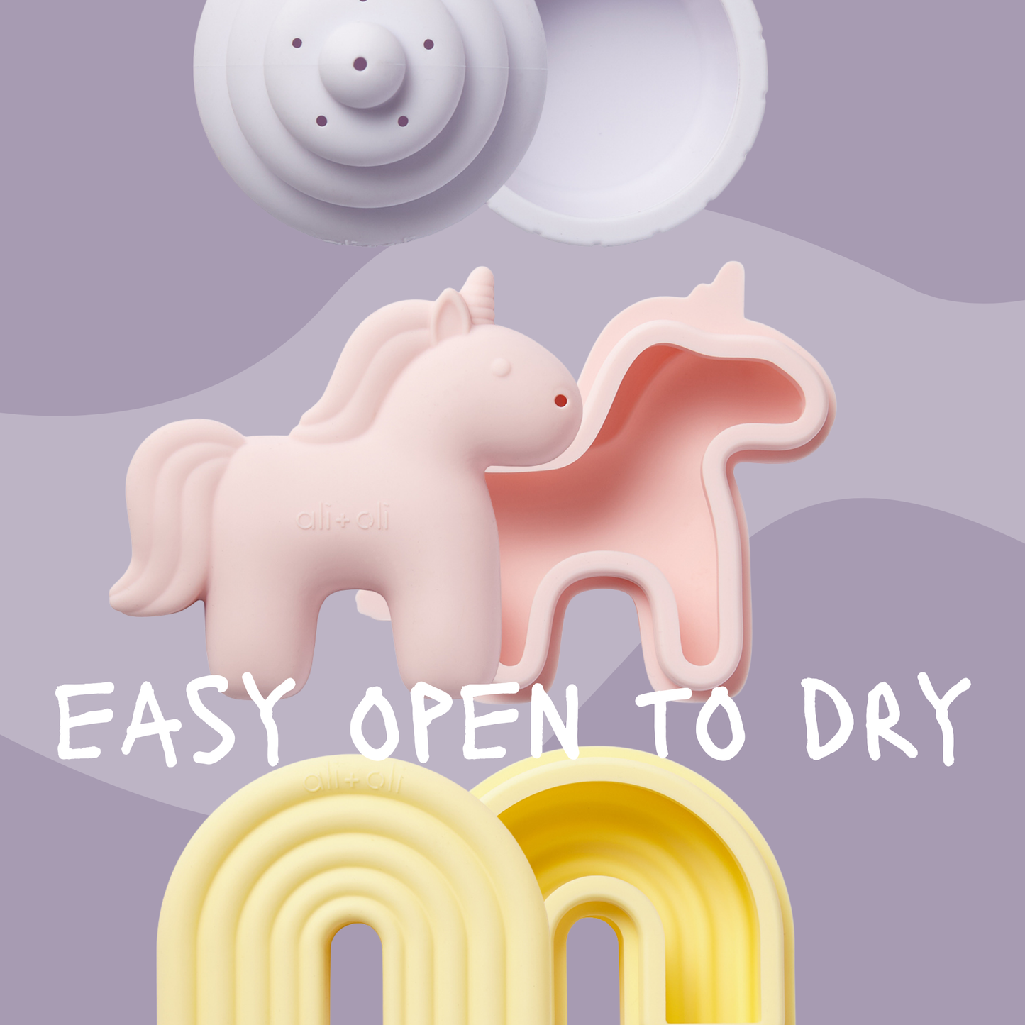 Unicorn Bath Toy Set