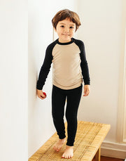 Black & Beige Pajamas