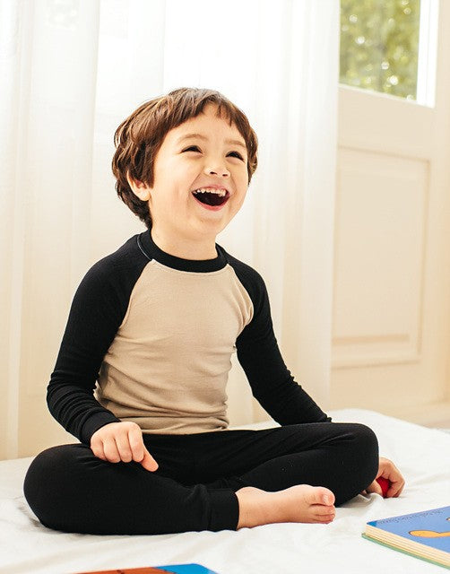 Black & Beige Pajamas