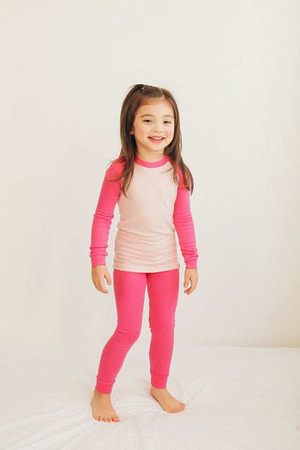 Hot Pink & Pink Pajamas