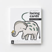 Lacing Cards - Jungle Animals