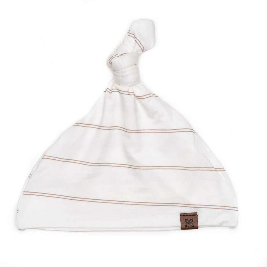 Knotted Hat - Fawn Stripe