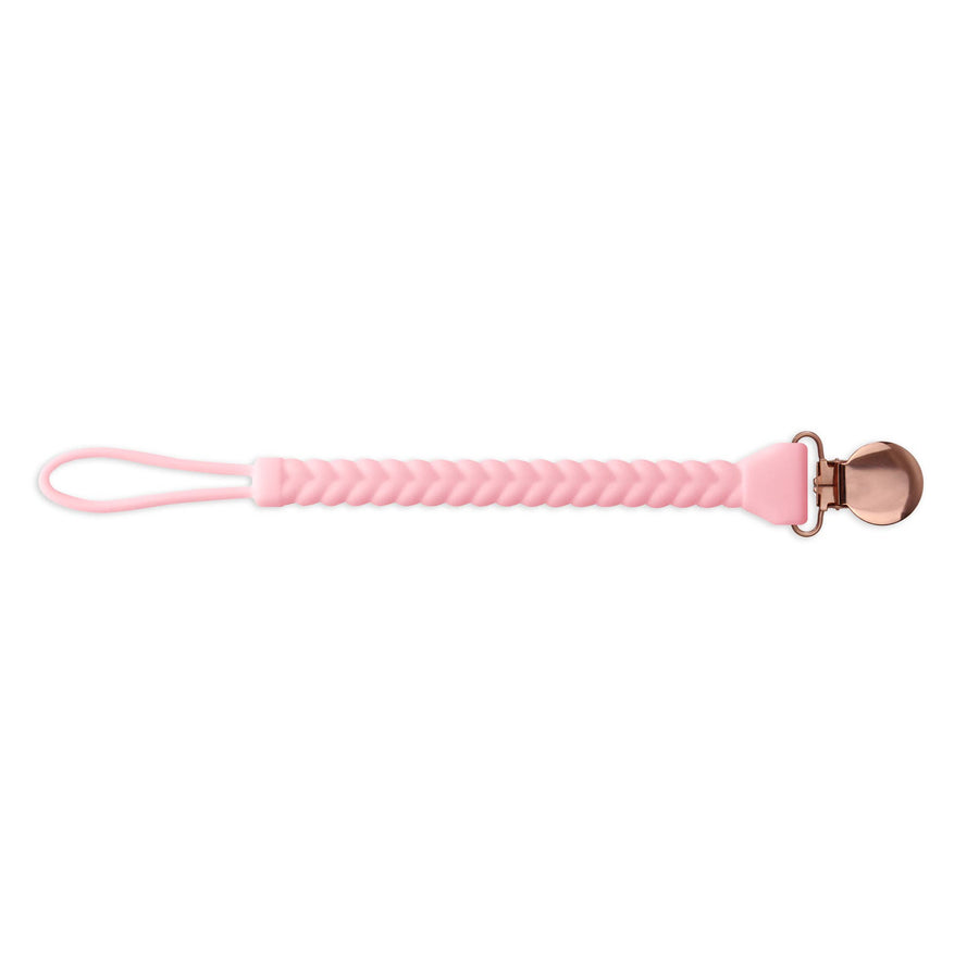 Sweetie Strap Silicone One-Piece Paci Clip - Pink
