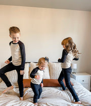 Black & Beige Pajamas