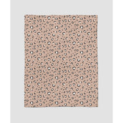 Blushing Leopard - Plus Muslin Blanket