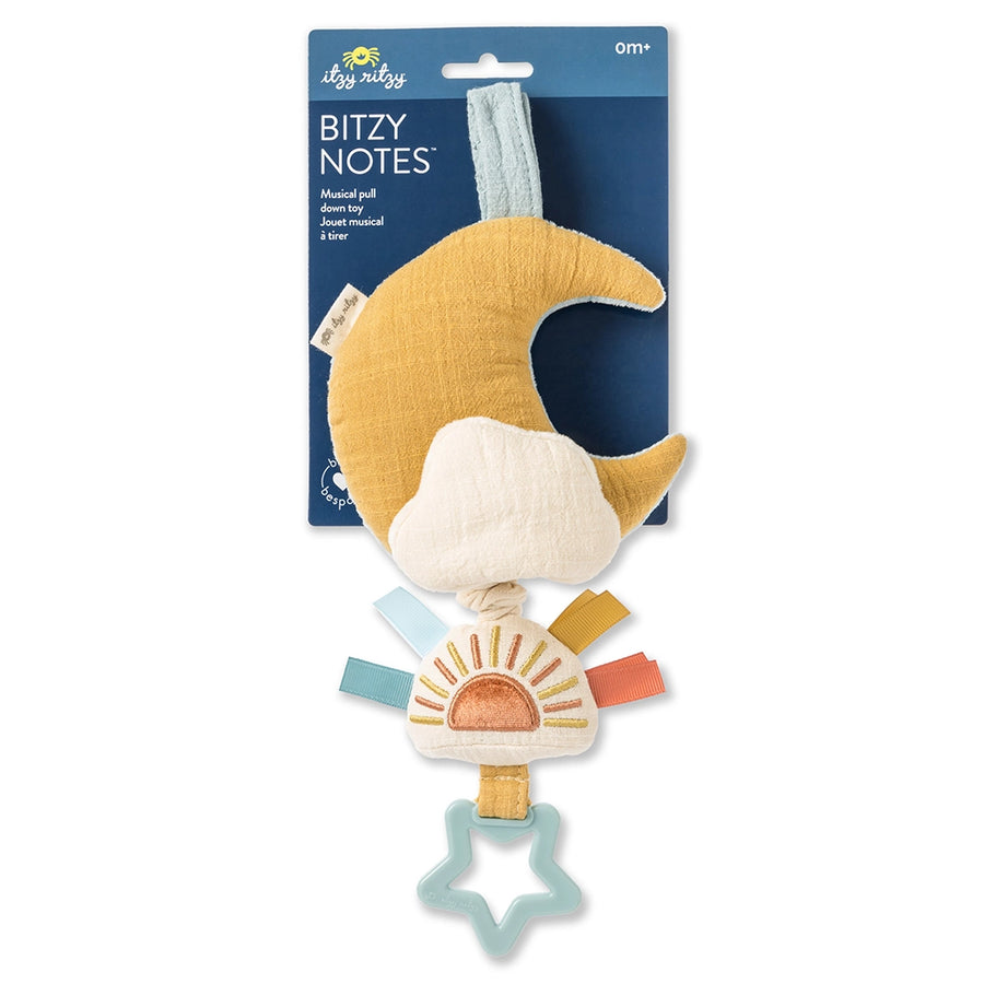 Bitzy Notes™ Musical Pull-Down Toy - Cloud & Sun