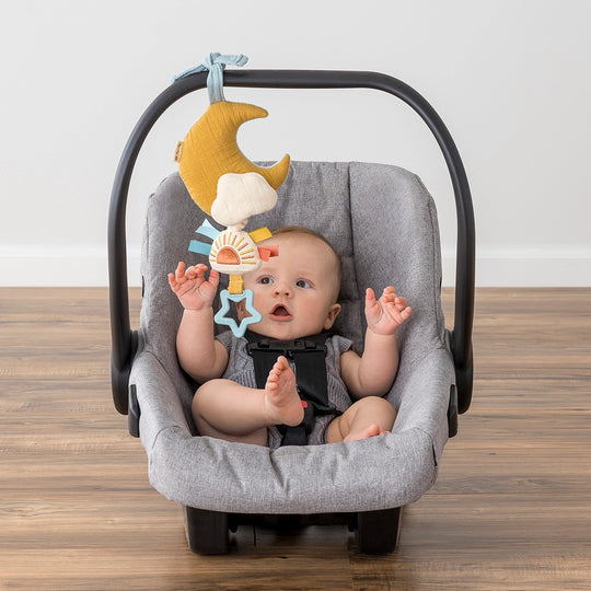 Bitzy Notes™ Musical Pull-Down Toy - Cloud & Sun