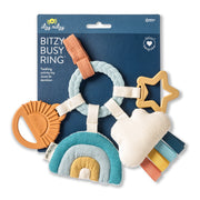 Bitzy Busy Ring™ Teething Activity Toy - Cloud